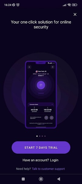 purevpn trial page